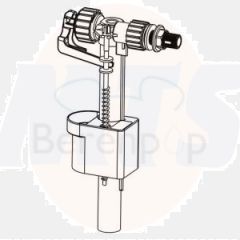 8.5 Inch Freeflo Toilet Syphon