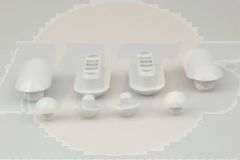 Sphinx S8H907000 buffers oval toilet seat for Sphinx 340 and Sphinx Lotus