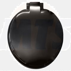 Celmac SSO12BL Sonata Seat S/S Hinge Blk SS012BL Bathroomsuites