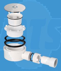 McAlpine ST90CP10-NRV Shwr Trap 90mm Spring (25)