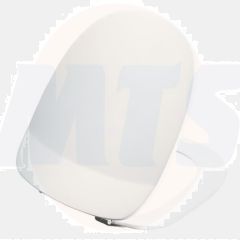 Standard Round toilet seat and Cover with hinges in stainless steel 79