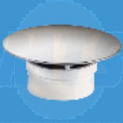 McAlpine McAlpine STW70SSM Mushroom Flange For 1½ Trap 70mm Chrome Plated Stainless Steel