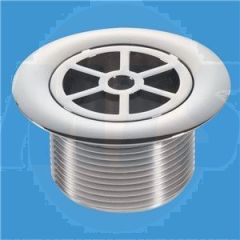 McAlpine 85mm Shower Trap Grid Chrome Plated Plastic STW85CP