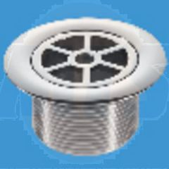 McAlpine 85mm Shower Trap Grid Chrome Plated Plastic STW85CP