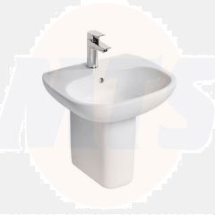 Ideal Standard  Tesi 50cm pedestal basin - one taphole  T031201