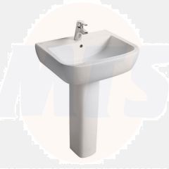 Ideal Standard  Tempo 60cm pedestal basin - one taphole   T058401