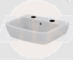 Ideal Standard  Tempo 55cm pedestal basin - two tapholes   T058701