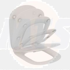 T352901  Tesi Thin Seat and Cover  Soft Closing and  Wrapover Style 