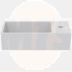 Ideal Standard Atelier Extra Right Hand Basin with Faucet Hole  Glossy White  45 cm T373401