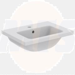 Ideal Standard  Ideal Standard i.life S 50cm compact vanity washbasin, 1 taphole   T459101