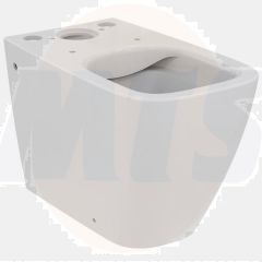 Ideal Standard  Ideal Standard i.life S compact close coupled back to wall wc bowl with horizontal outlet and rimls+ technology  T459701
