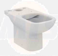 Ideal Standard  Ideal Standard i.life A close coupled wc bowl with horizontal outlet and rimls+ technology  T472101