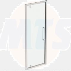 Ideal Standard  IS i.life 800 Pivot Door with Idealclean clear glass - bright silver finish  T4909EO