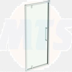 Ideal Standard  IS i.life 900 Pivot Door with Idealclean clear glass - bright silver finish  T4910EO