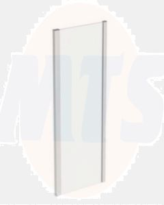 Ideal Standard  IS i.life 760 Side panel with Idealclean clear glass - bright silver finish  T4914EO