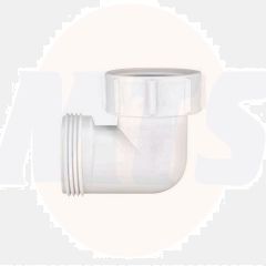 McAlpine T4U 1 1/2" 90d Bend Nut to Male BSP