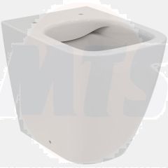 Ideal Standard  Ideal Standard i.life S compact back to wall wc bowl with horizontal outlet and rimls+ technology  T519701
