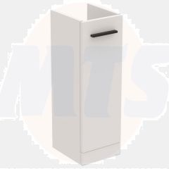 Ideal Standard  Ideal Standard i.life A 23cm pedestal washbasin unit with 1 door (separate handle required), matt white  T5266DU