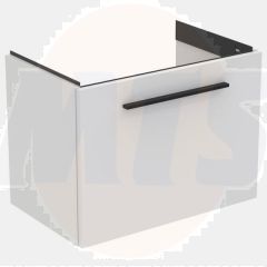Ideal Standard  Ideal Standard i.life S 60cm compact wall hung vanity unit with 1 drawer (separate handle required), matt white  T5292DU