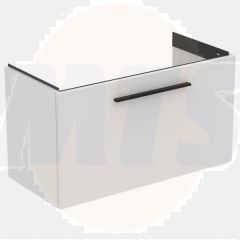 Ideal Standard  Ideal Standard i.life S 80cm compact wall hung vanity unit with 1 drawer (separate handle required), matt white  T5294DU