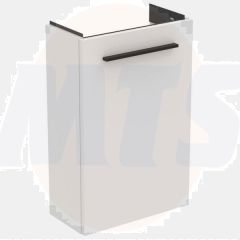 Ideal Standard  Ideal Standard i.life S 41cm guest washbasin unit with 1 door (separate handle required), matt white  T5296DU
