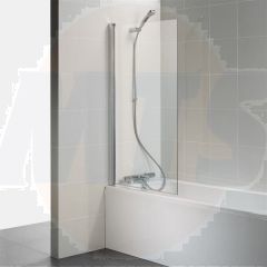 Ideal Standard  Connect 2 Angle Bath screen - clear glass  T9923EO