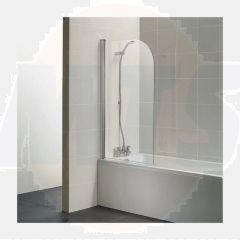 Ideal Standard  Connect 2 Radius Bath screen - clear glass  T9924EO
