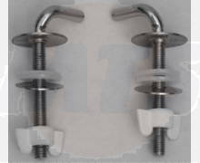 Thermoset toilet seat cover hinges for children 420749