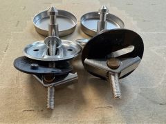 toilet seat fixings, specifically designed for top-fixing or blind hole installations B995854