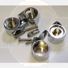 TOILET SEAT HINGES FOR ROCA AI0001100R / ROCA Dama Giralda Hall Senso soft close toilet seat hinge METAL CAPS AI0001100R