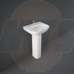 RAK Tonique 45cm Basin 1th TON45BAS1 Bathroomsuites