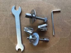 TOP FIXING TOILET SEAT HINGES ZZ123400