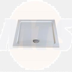 Twyford.TR6131WH.900.x.900.Square.Flat.Top.Tray..