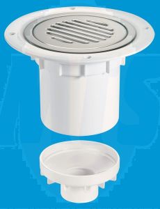 McAlpine TSG2SS-SL-NSC Shwr Gully (No Screws)