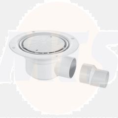 McAlpine TSG50-WH 50mm Trapped Shower Gully (10bx) TSG50WH Bathroomsuites