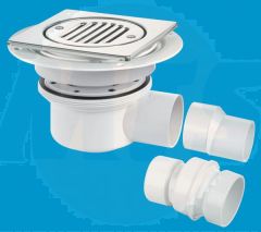 McAlpine TSG52-T6SS 50mm Trapped Shower Gully(10bx TSG52T6SS Bathroomsuites