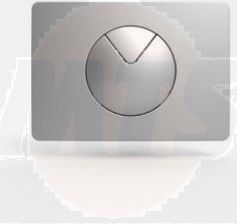 TWO-PART CISTERN BUTTON FOR WC 995 N SERIES SMALL S 702 SANIT 1670281 0000 SHINY CHROME