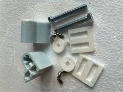 TWYFORD/CELMAC  TOILET SEAT HINGE PACK (LIGHT BLUE)
