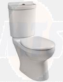 Twyford Grace Flushwise WC Toilet Seat with Soft Close Toilet Seat Hinges GCEC42WH