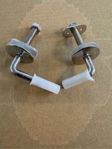 Twyford H004AB Seat Hinge L Shape Bottom Fix SPANNER MISSING