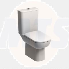 Twyford E500 Soft closing mechanism std hinges E57851WH