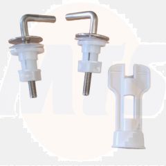 Twyford Standard bottom fix hinge for Alcona E100 Galerie and Moda Toilet Seats H003