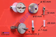 Simas Universal hinges Stainless hinges quick release CISR 01 9124