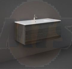 RAK Joy Uno Wh 1 Drawer Vanity 100Cm UNOWH100MOK Bathroomsuites