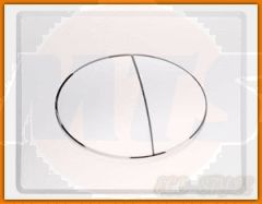 VALSIR VS0828547 flush plate Chrome MAT Size 20x16 cm 