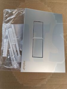 VALSIR P3 MECHANICAL FLUSH PLATE IN SATIN CHROME VS0869237