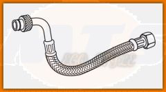 Valsir VS0864118 high - high left 3/8 "wall - wall 5. 87.25. * Complete with pneumatic valve and supply pipes, see page 154. - Supplied with pneumatic flush valve and air hoses For actuator