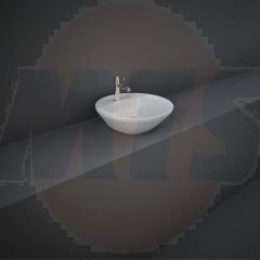 RAK Variant Round Counter Top Wash Bsn 42Cm 1Th VARCT14201AWHA Bathroomsuites