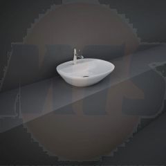 RAK Variant Oval Counter Wash Bsn 50Cm 1Th VARCT25001AWHA Bathroomsuites