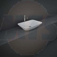 RAK Variant Rectangular Counter Top Wash Bsn 55Cm VARCT55500AWHA Bathroomsuites